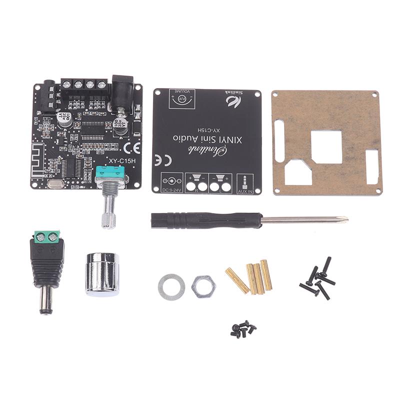 2*20W Bluetooth 5.0 Leistungsverstärker Klasse D Audio 10W~100W Hifi Stereo Kabelloser Musikplayer Mini USB Soundkarte App Digitaler Verstärker