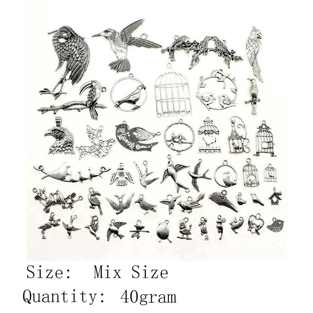 Mother's Day Charms For Earrings Mix Mixed Plant Animal Charms Pendant Souvenir Cell Phone Pendant