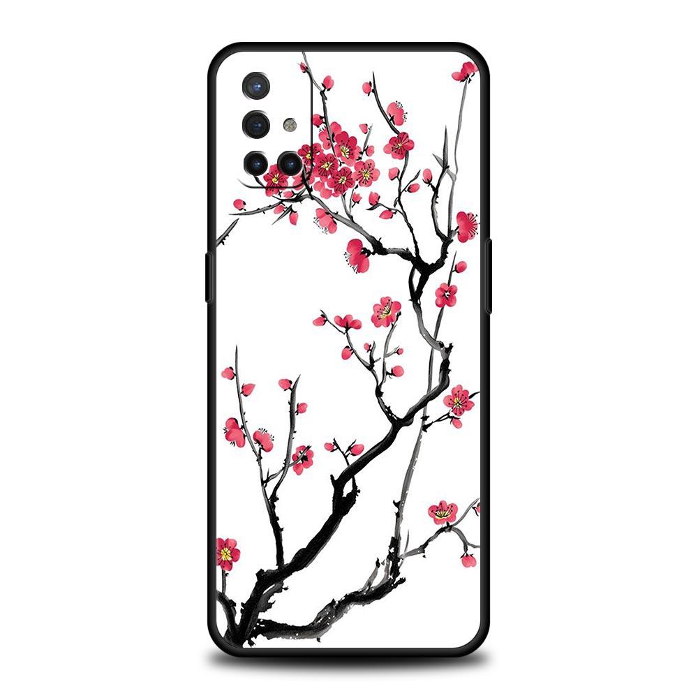 Phone Case For OnePlus 11 10 9 Pro 9T 12R 10R 9R 9RT 10T 8T 8 7 6T 7T Nord 2T CE 2 5G N200 N10 N100 Soft Silicone Cover Flower