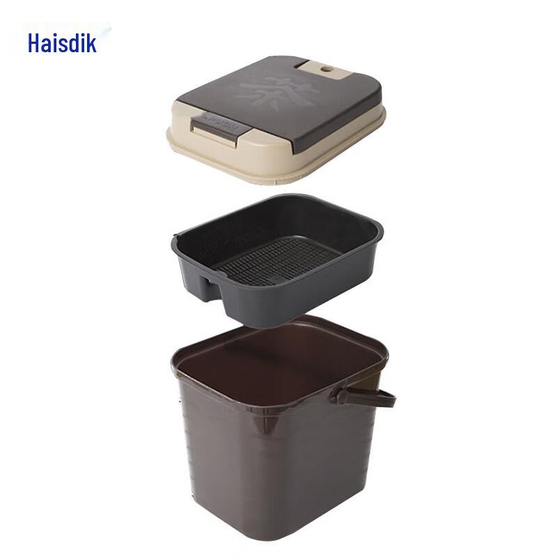 Haisteck One-Touch 10L Trash Can