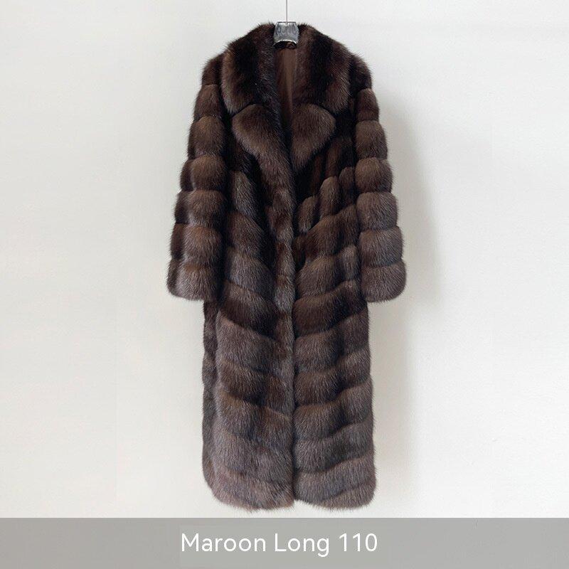 Women's Autumn And Winter High-end Imitation Mink Fur Coat Thickened And Loose Imitation Fur Coat