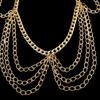Retro style multi-layer metal chain waist chain female high-end sexy body chain