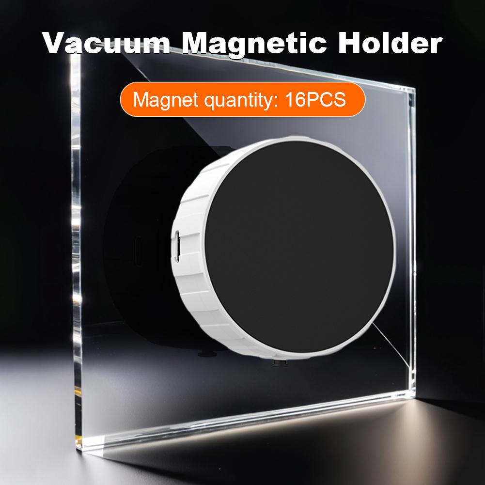 Air Suction Magnetic Car Phone Bracket 360 Rotation Car Phone Mount Car Phone Stand for Car Mirror Gym Bath & All Smooth Surface