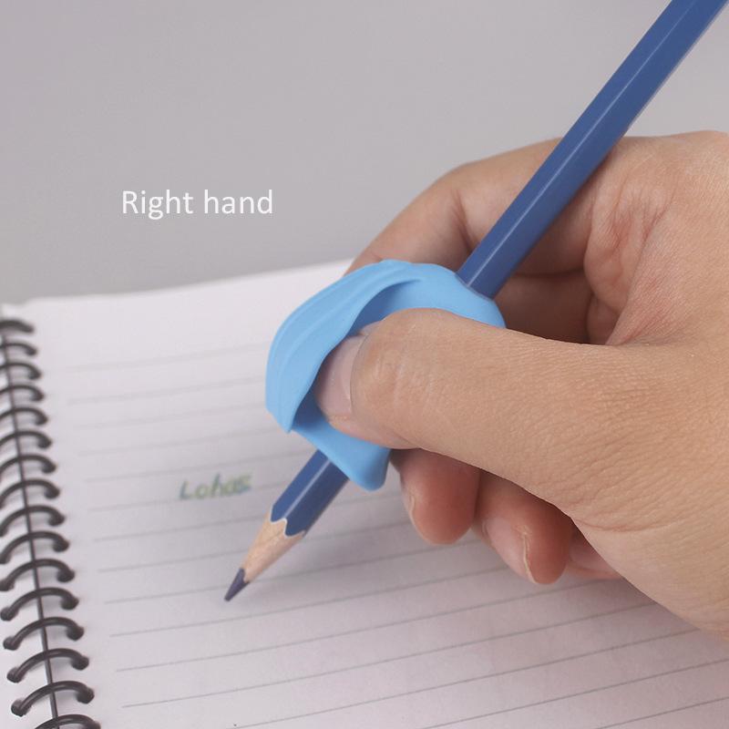 3pcs Children Writing Pencil Pen Holder Kids Learning Practise Silicone Pen Aid Grip Posture Correction Device For Students