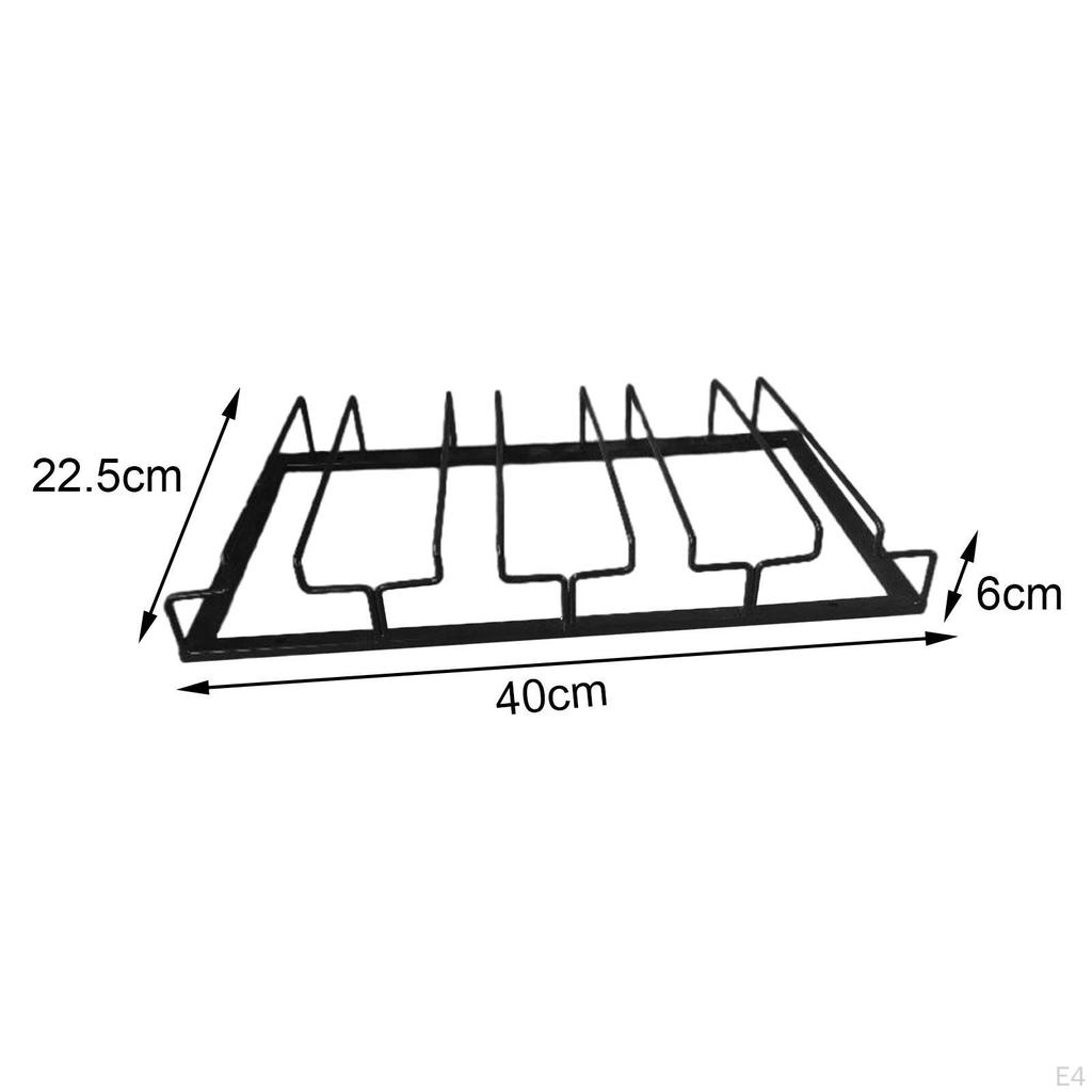 Elegant Hanging Wine Glass Organizer for Kitchen And Bar
