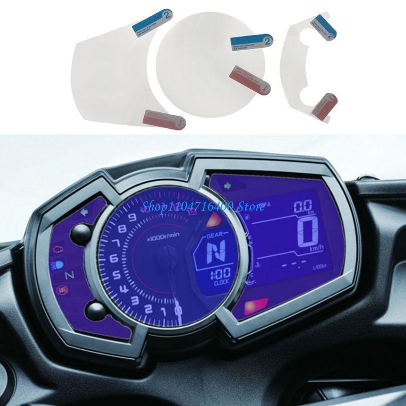 y1gd 2Pack Motorcycle Display Instrument Film Screen Protector Fit for