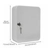 Wall-Mounted Key Management Cabinet Slim for Property Managers