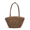 Plush Bag Women's Large-capacity New Autumn and Winter Shoulder Underarm Bag, Plush Commuter Tote Bag