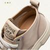 Johnature Genuine Leather Women's Flat Shoes Leisure Versatile Cowhide Round Toe Thick Soled Shoes