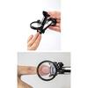 Skill Stainless Steel Nail Clippers with Magnifying Glass and Guard To Prevent Craftsman's Overcutting, G-1309