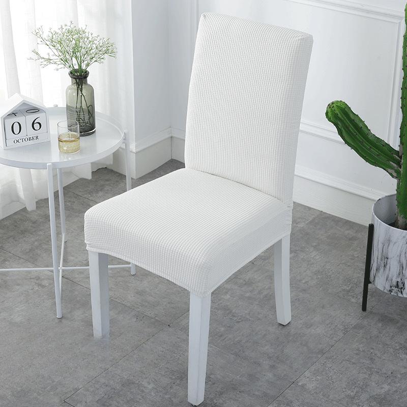 Waterproof Dining Room Chair Cover Stretch Jacquard Parson Chair Slipcover Removable Washable Chair Protector for Home, Restaurant, Banquet