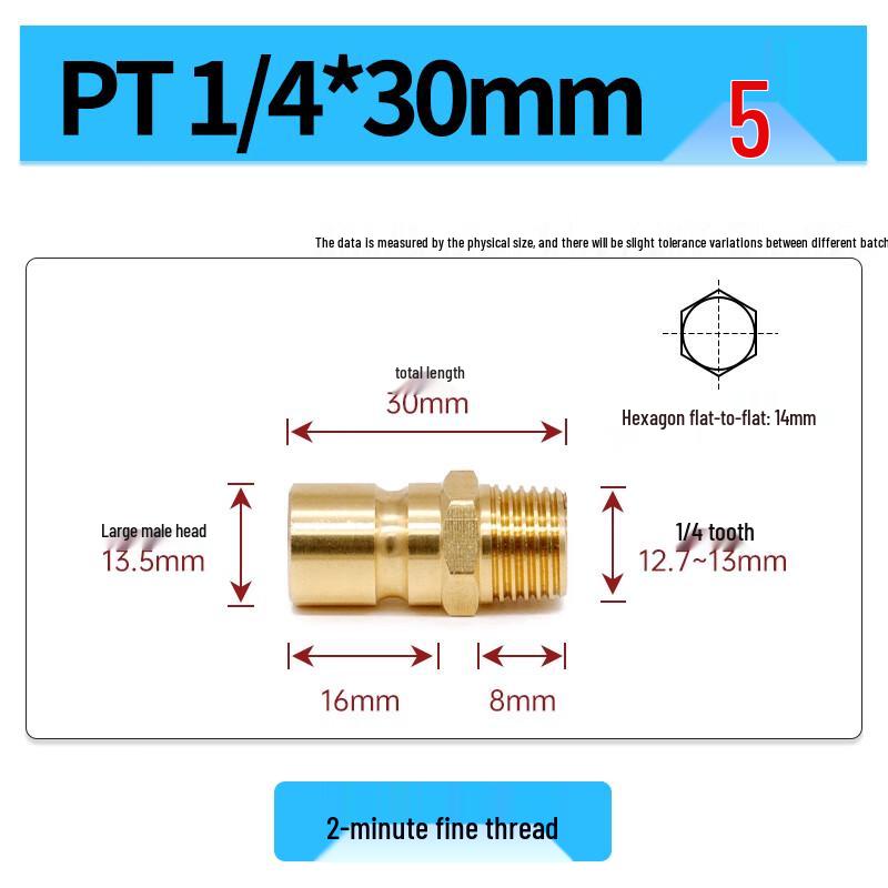 VRK Quick Connect Mold Water Nozzle