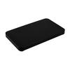 Jitsugyo Tabletop Drainer Tray with Lid Square Shape [Lid Only] Black Approx. W42XD25XH3.8cm Tower 2529