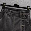 Jean Shorts Pants Women Cotton Summer Versatile Vintage Loose Large Size Casual Wide Leg Pants Shorts