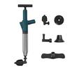 Universal Clog-Busting Plunger for Toilets and Drains