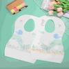 40 Pcs Disposable Bib Baby Bibs for Eating Apron Kids Meal Feeding Girls Infant Waterproof