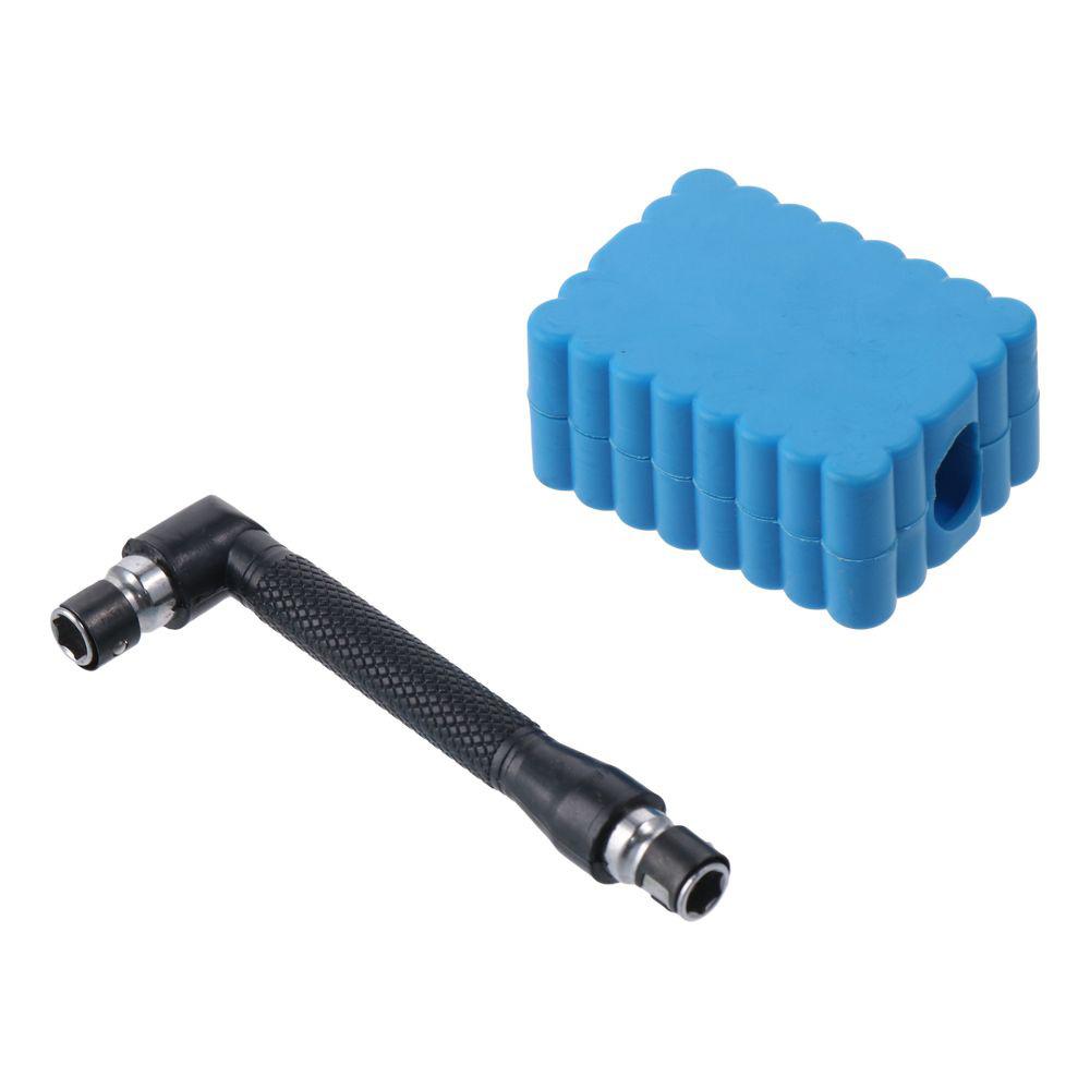 1/4in Security Screwdriver Bit Set Hollow L-type Double-ended Ratchet Wrench  Repair