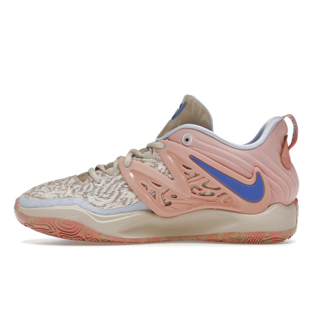 Nike KD 15 The Ground Up Unisex Sneakers Brown Rattan Light-Marine DC1975-200