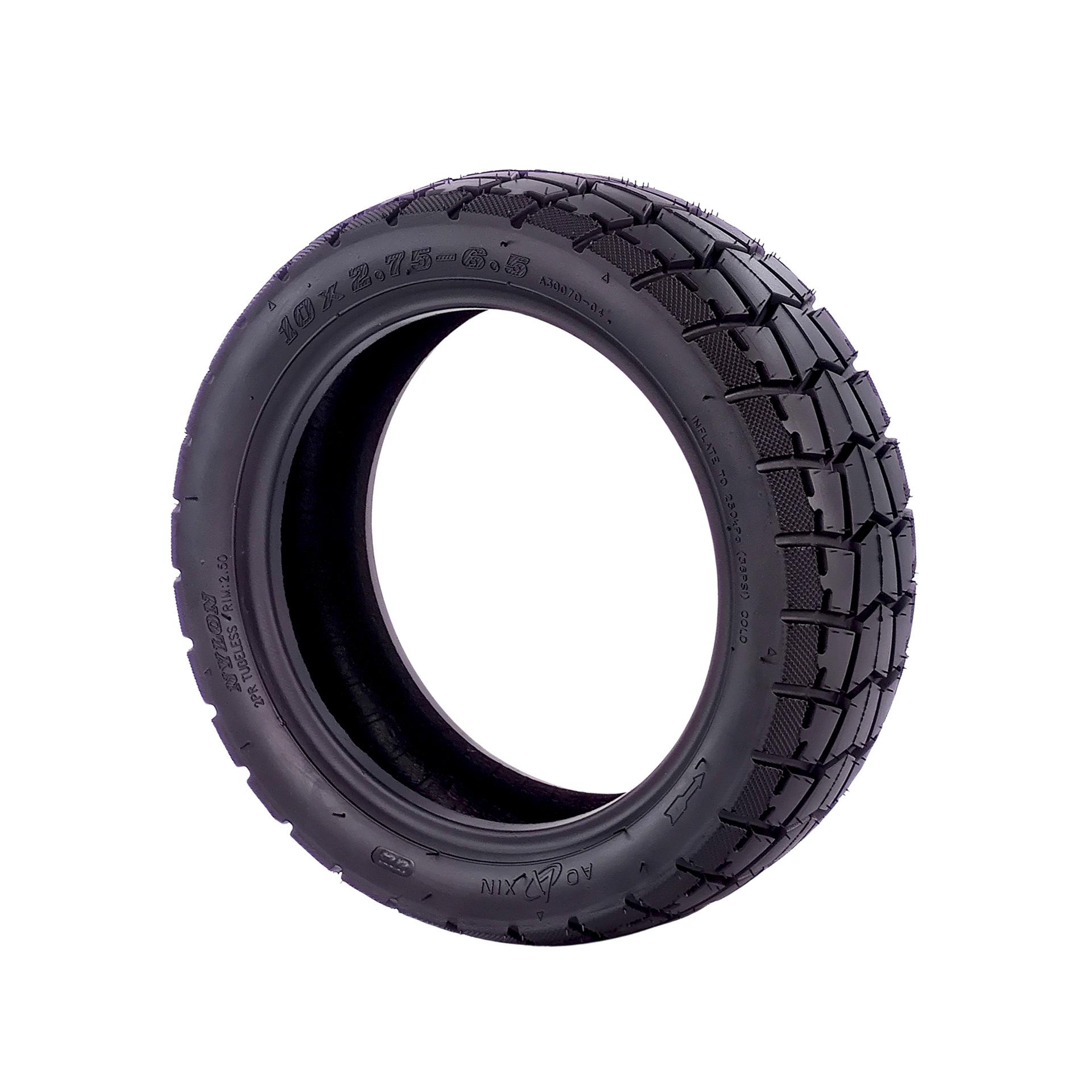 

10x2.75-6.5 Shield Pattern Off-road Vacuum Tire for KuKirin G2/G3/M4 Electric Scooters