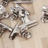 10 Stück Edelstahl-Clips Lebensmittelverschluss-Clips Papierbeutel-Clips Dokumentenbeutel-Verschließer Versiegelungsmaschine Küchenhelfer