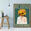 Lose Your Mind Find Your Soul Inspirational Quote Art Retro Poster Prints Abstract Girls Canvas Painting Vintage Home Wall Decor