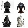 Gothic Wolf Statue Sheep Desktop Ornaments Collectible Gift Animal Figurine  Home