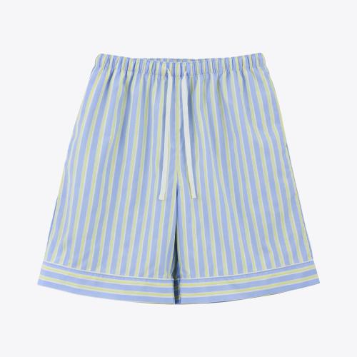 

[YES] Striped Light Blue Shorts [Shipped from Korea] 100% Authentic L