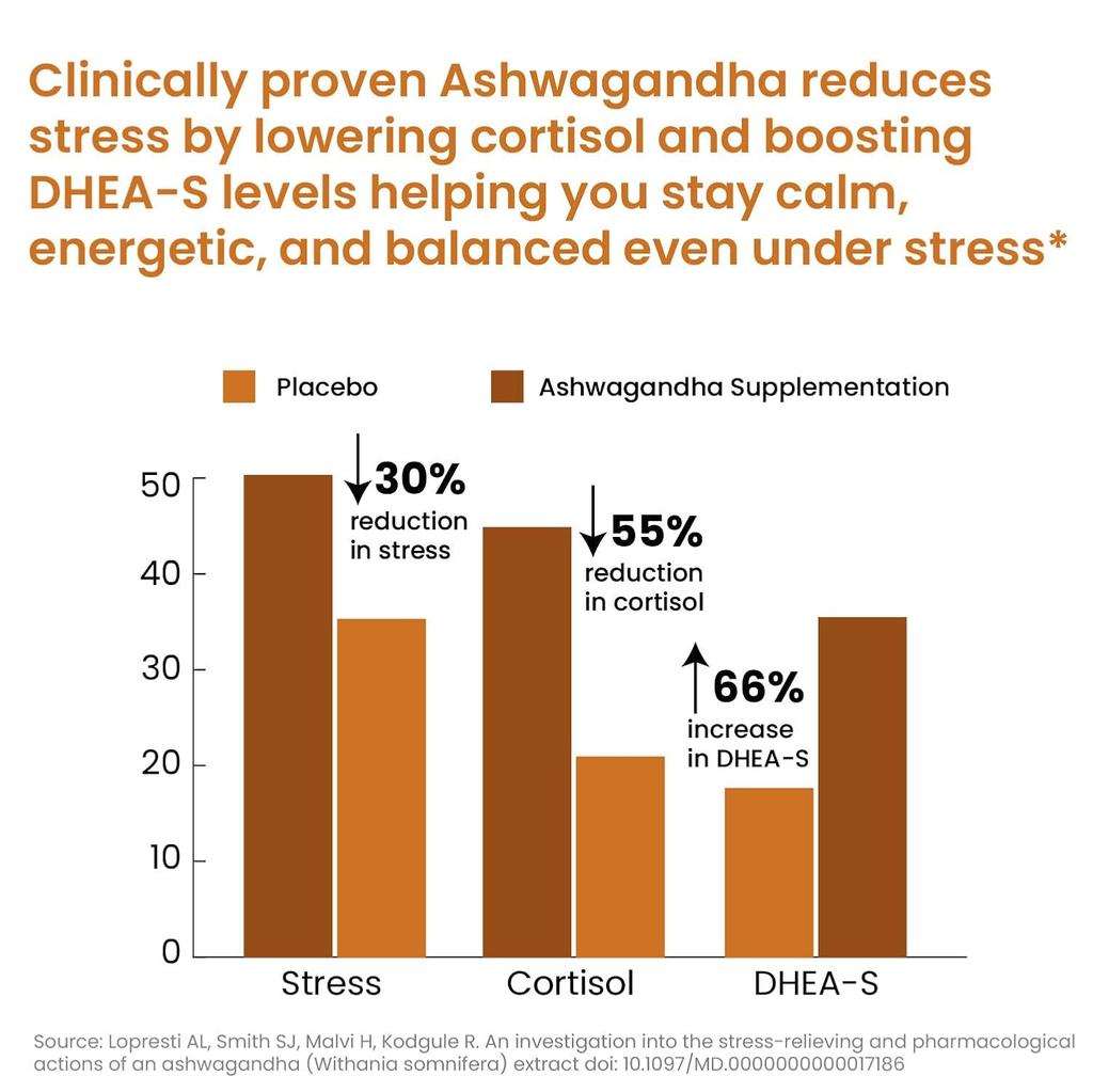 Vlado's Himalayan Organics 100% Organic Ashwagandha Powder 100gm Pack of 1 for Energy & Vitality