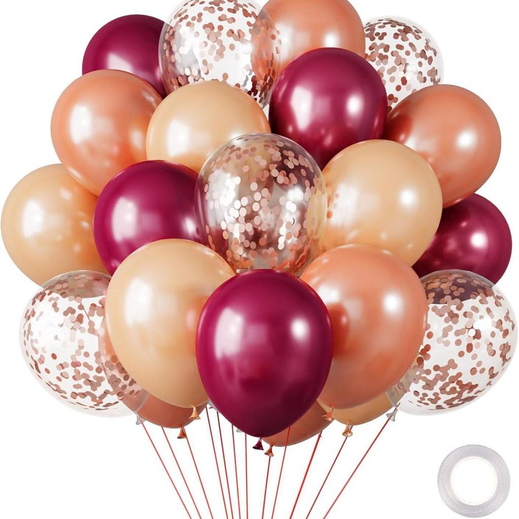 30-Piece Colorful Metal Sequin Balloon Set for Party Decorations
