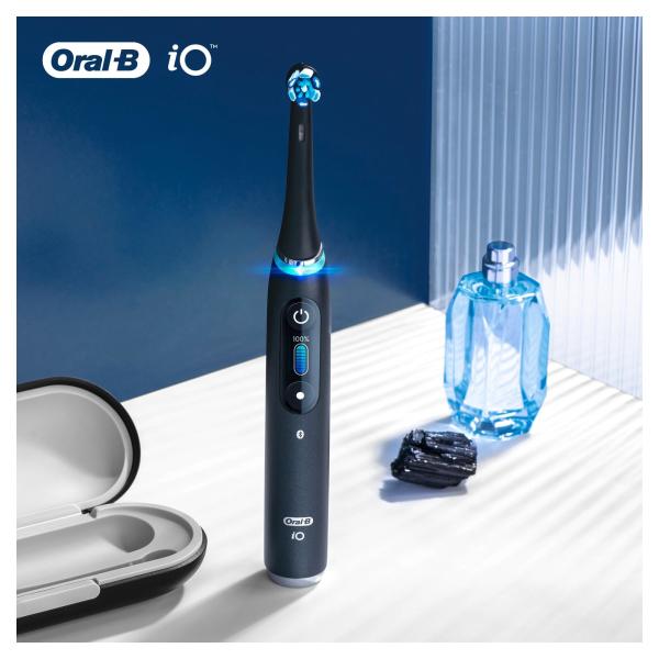 Oral-B replacement toothbrush head iO Ultimate Cleaning Black 2pcs