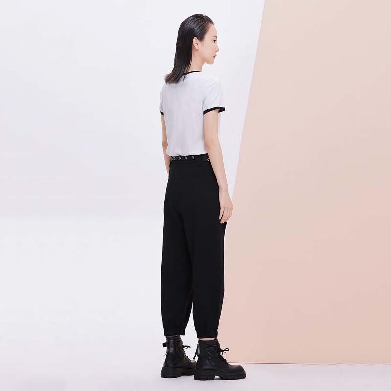 JESSIE Women's Tapered Cropped Commuter Pants JMFFH131