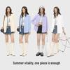 MINISO Women's Lightweight Ice Silk Sunscreen Shirt