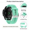 KALEBOL KLB-LWGJ-001 For Garmin Fenix 7/7 Pro Watch Bracelet QuickFit 22mm Strap with Grid Texture
