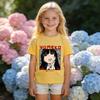 Kakegurui Yumeko Jabami Anime Print Boys Girls Cotton T Shirt Casual Short Sleeve Tee Top Kids Summer Daily Wear