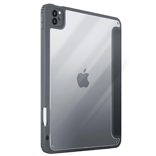 Uniq Etui Moven Ipad Pro 11 (2021/2020) Ipad Air 10.9 (2022/2020) Antimicrobial Szary/Charcoal Grey
