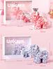 Moonlight Club Flower Unicorn DIY Small Building Blocks Assembly  Toys Cute Desktop Accessories Children Birthday Gift