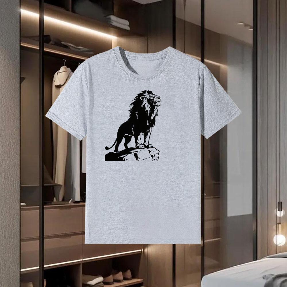 Summer Cool Men's T-shirts made of 100% cotton  New style  casual and loose short-sleeved  fashionable
