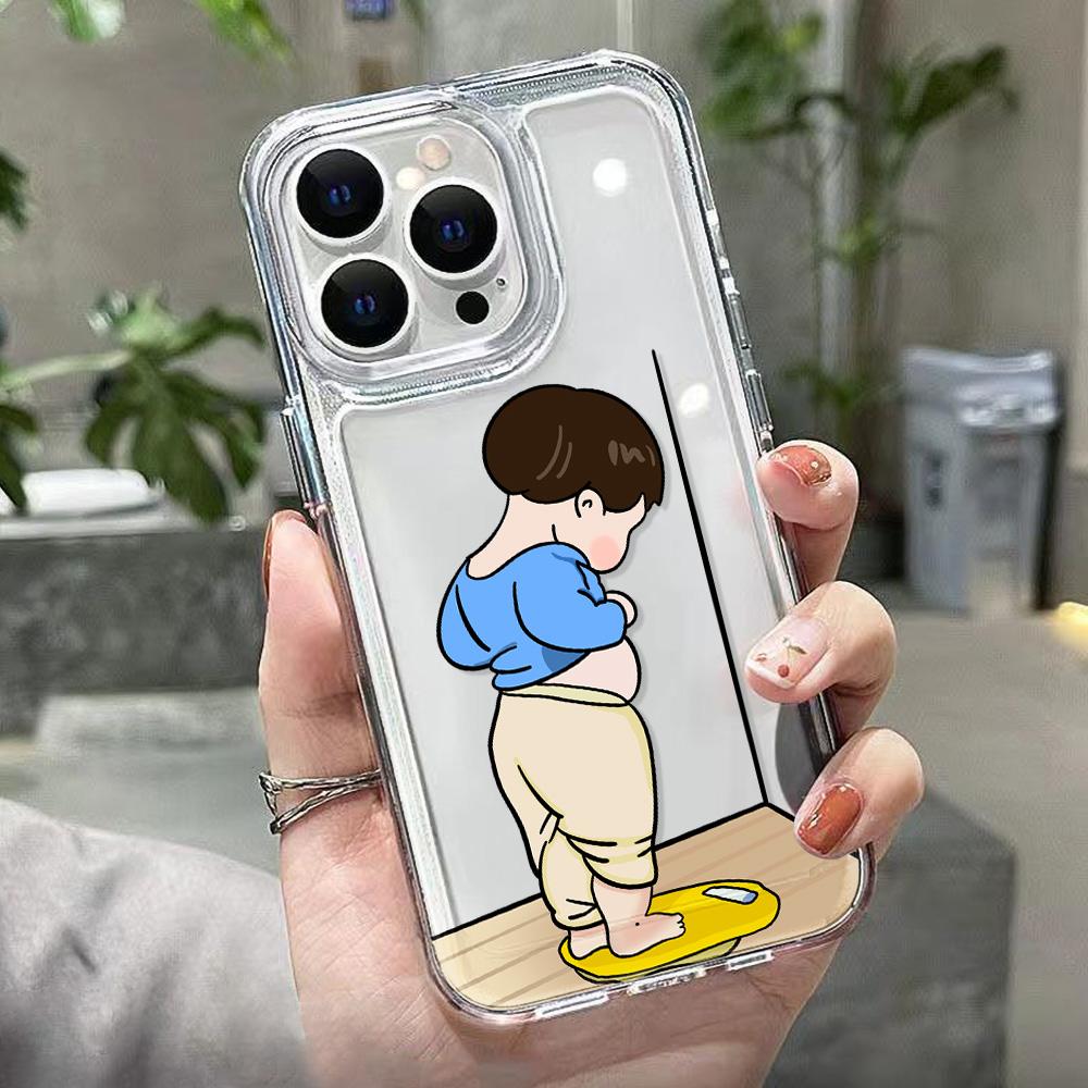 Phone Case for iPhone 11 13 12 14 15 16 XR XS Pro Max 7 8 Plus Samsung A55 A15 Redmi Note 13 12 OPPO A18 A16 Vivo Y17S V27 Honor 9 10 Infinix 40 30