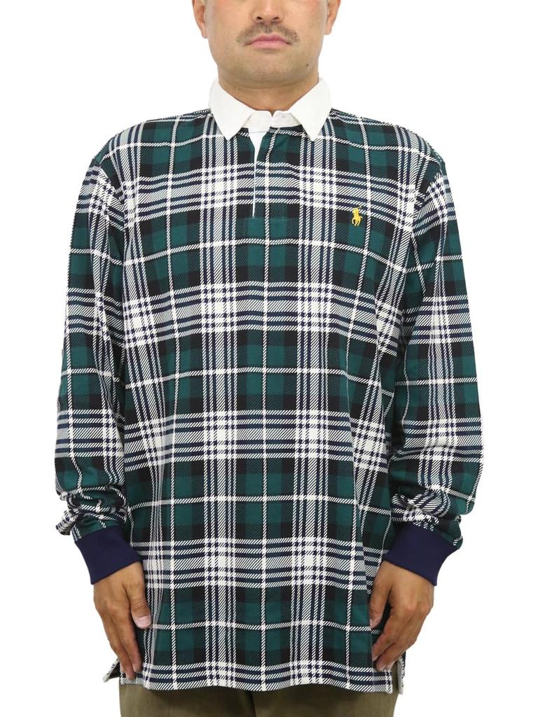 Polo Ralph Lauren Men's Classic Fit Tartan Check Long Sleeve Rugby Shirt MULTI XL