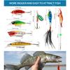 Fishing Advent Calendar for Men, 24 Days Christmas Countdown with Fishing Tackle, Xmas Surprise Gift for Father, Grandpa, Brother, Boyfriend