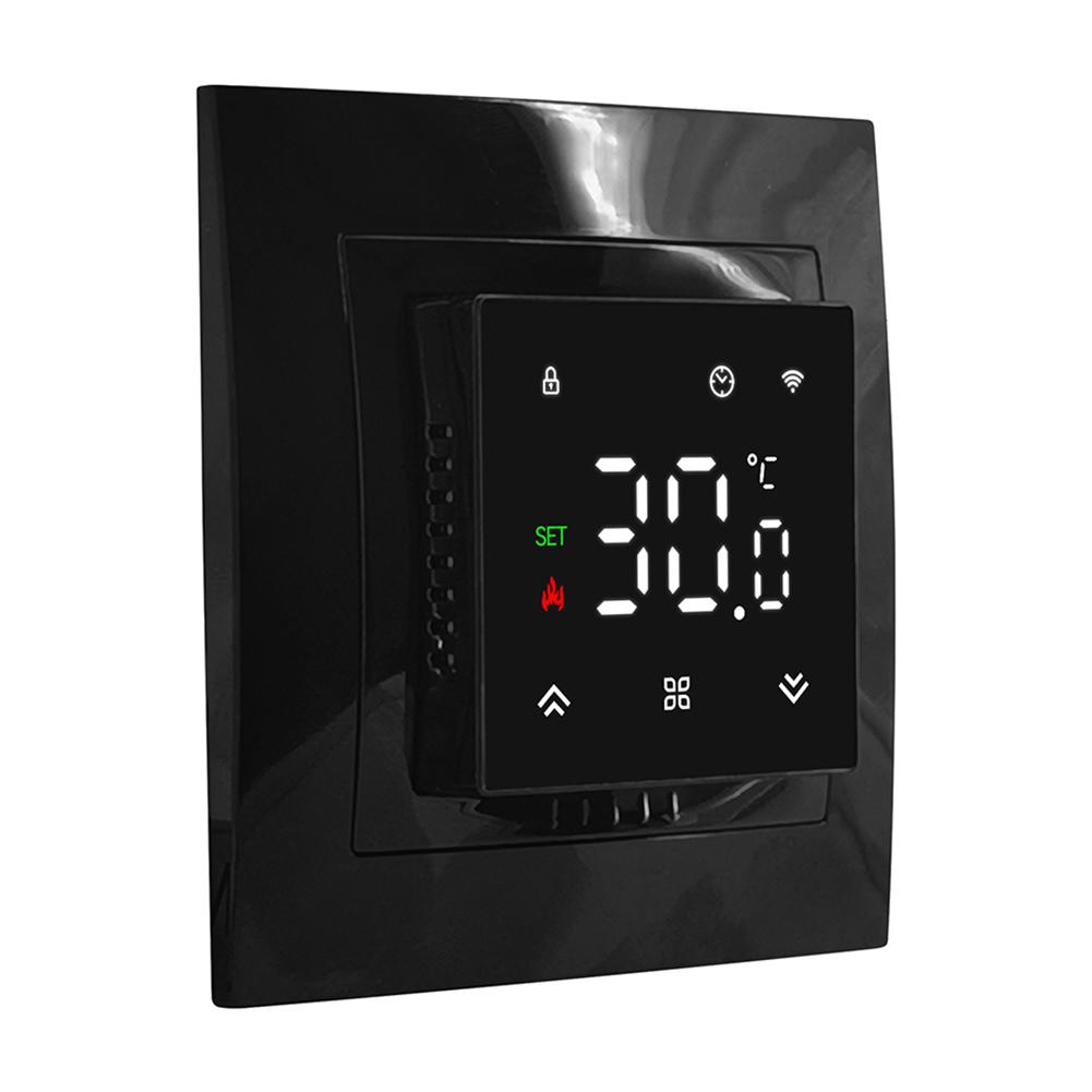 1 Packung Weißer Thermostat für WiFi Smart Fußbodenheizungs-Thermostat Digitaler Controller mit wöchentlich programmierbarem Zeitplan