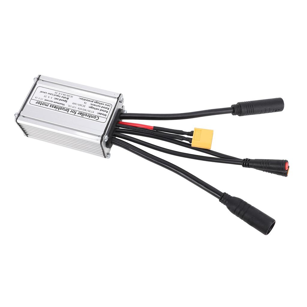 36V 48V Ovladač motoru 6 tranzistorů 250W 350W Ovladač se sinusovým průběhem s linkou pro světlo a vodotěsným konektorem