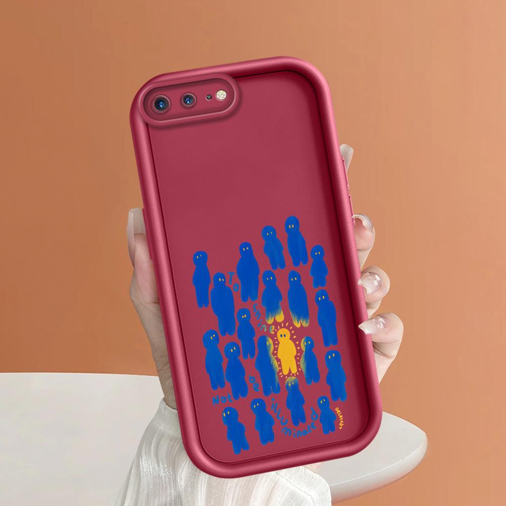 

Чехол для телефона с рисунком синего рисунка и рисунком для iPhone Samsung Galaxy Xiaomi Redmi POCO HUAWEI Honor, противоударный резиновый чехол Honor 20/Nova 5T