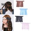 Gentle Hair Curling Rod No Heat Headband with Adjustable Strap Eight Claw Overnight Soft Sponge Curl Sleeping Curler Long Curls Roller Styling Tool