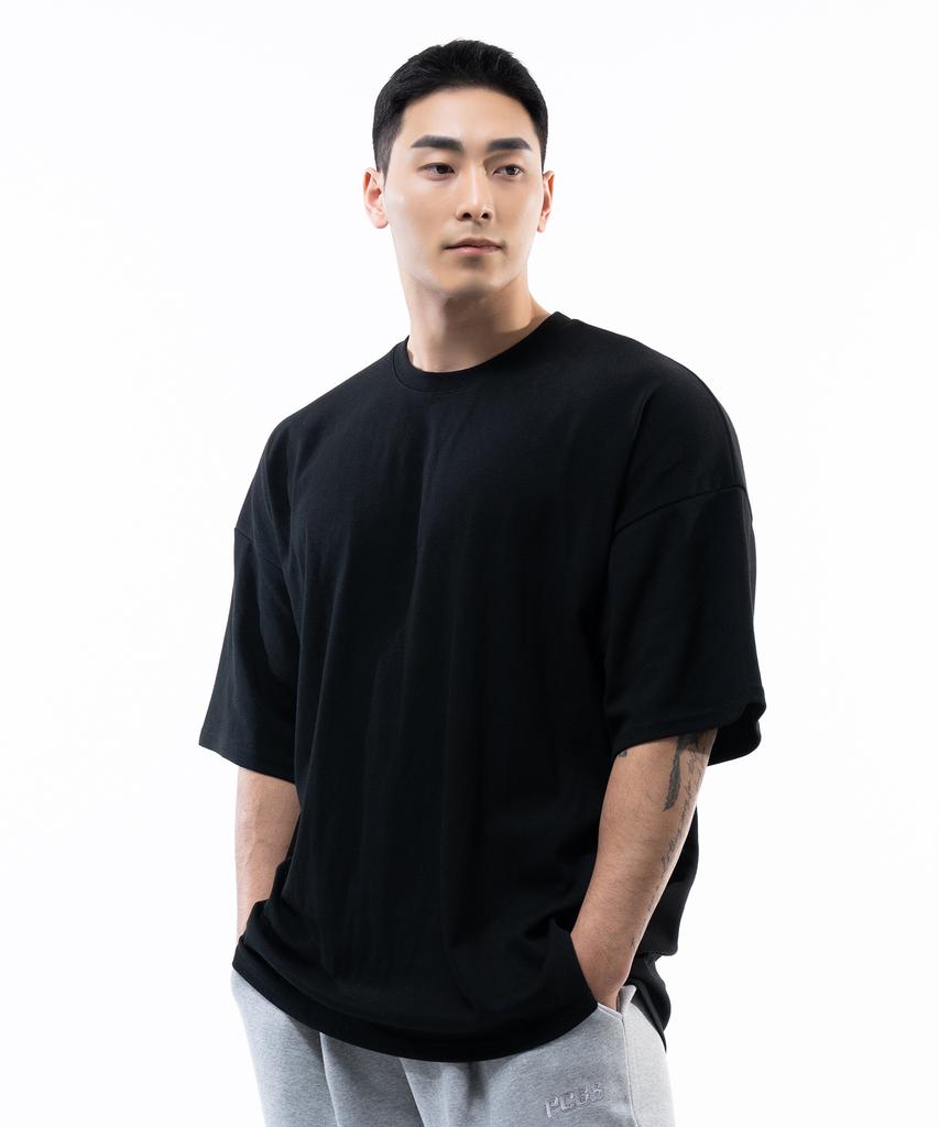 Pijikeolgameoncheu [2Pack] Cotton Mesh Giant Fit Short Sleeve [5 Colors]