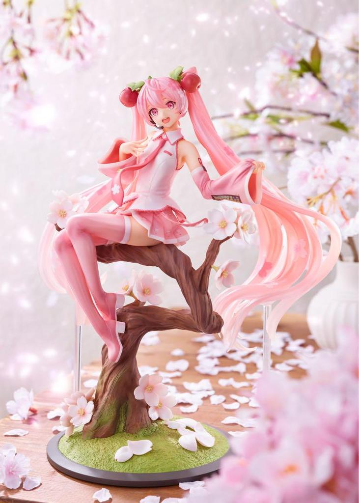 [USED] Hatsune Miku Sakura Miku Spiritail Sakura Fairy Figure Opened Used