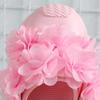 Summer New Baby Slippers Indoor Non-Slip Soft Bottom Comfort Cute Pink Flower Children's Hole Shoes Boys Girls Outdoors Sandals