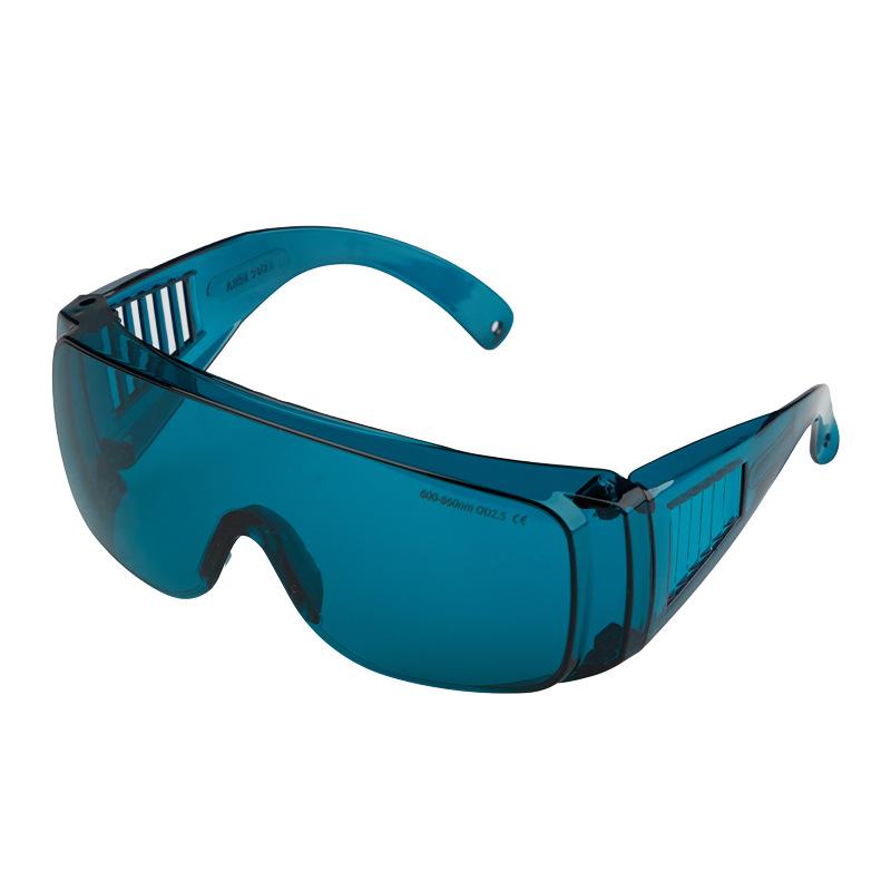 Laser Work High-Definition Protective Glasses Red Light LED The Large Frame for Light Path Adjustment Can Be Fitted with Close-up Goggles OD2.5