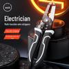 Green Forest Multi-Function Wire Stripping, Crimping, Cutting, and Pulling Pliers Set for Electricians