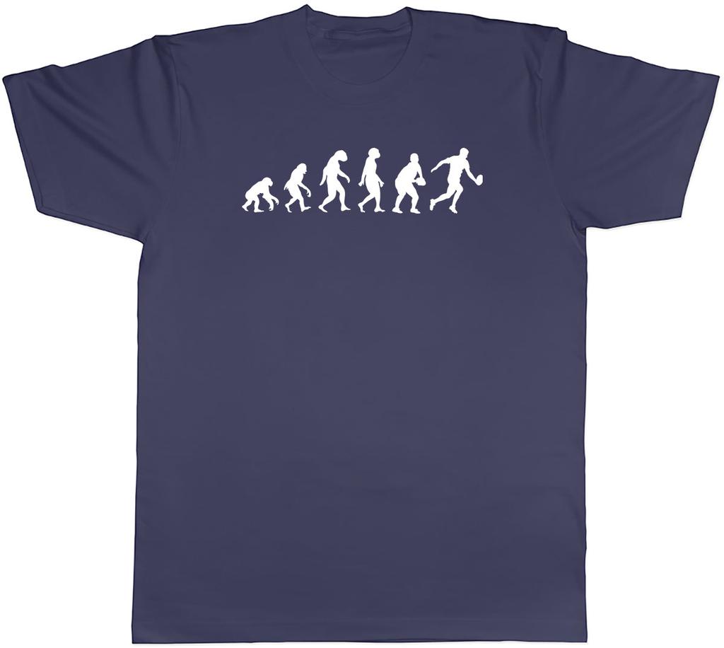 Evolution of Rugby Unisexs Unisex TShirt Tee